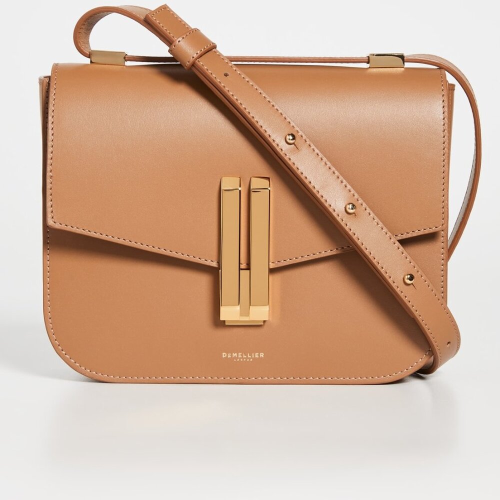 Demellier Vancouver Bag Deep Toffee Smooth